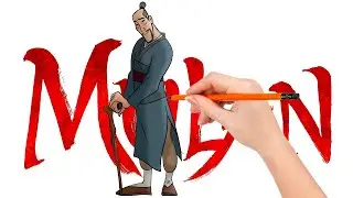 How to draw Fa Zhou, a retired war hero and the father of Fa Mulan