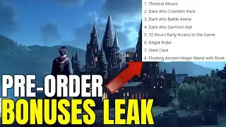 Hogwarts Legacy Pre-Order Bonuses May Have Just LEAKED!! - They're Incredible