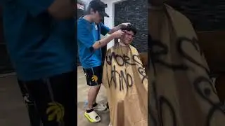Servicio completo 😂 #hairstyle #barbershop #hair #haircut