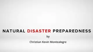 Disaster Preparedness [Public Announcement]