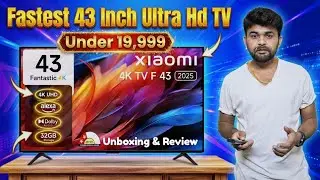 Xiaomi 43 Inch 4K Ultra HD TV 2025 Unboxing | Xiaomi F 43 Inch 4K 2025 | Xiaomi FX 43 Inch 4K 2025