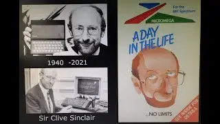 A Day in the Life - of Sir Clive Sinclair - Game Playthrough Footage on the ZX Spectrum
