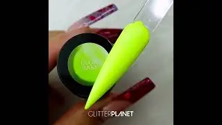 NEON YELLOW 'Glow baby' Gel Polish | Glitter Planet
