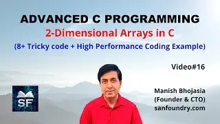 2-Dimensional Arrays in C (8+ Tricky Problem) | Sanfoundry