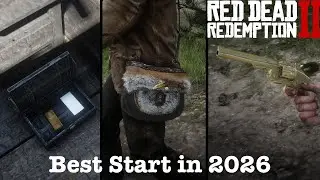 Red Dead Redemption 2 - Best Start Guide (2026) (Gold Bars, Legend of the East Satchel and more)