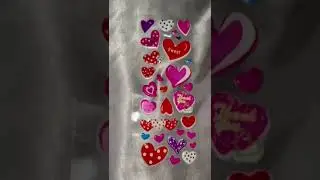 💓hearts sticker sheet💝#sticker #stickers #stickersheet #depopseller #subscribe