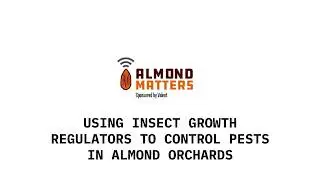 Using Insect Growth Regulators to Control Pests in Almond Orchards