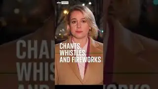 One report of Sky News about the incidents in Amsterdam on November 6-8