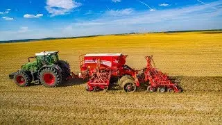 Pasowy Siew Rzepaku 2019 Na 200 Hektarowym Polu ☆ Dzień/Noc ☆ NoTiller ☆ Fendt 933 ☆Czajkowski ST300