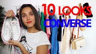 10 Looks con Converse BLANCAS 👟 [OUTFITS para TODOS los DIAS‼]📅 @ijustmaria