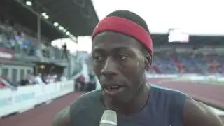 Javon Francis - interview after Ostrava Golden Spike 2016