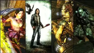 Prey (2006) - All Bosses with Cutscenes and Ending