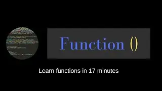 Learn functions for beginners (javascript)