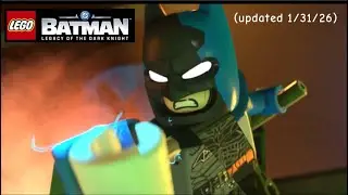 Lego Batman Legacy of the Dark Knight suit comparison (updated 1/31/26)