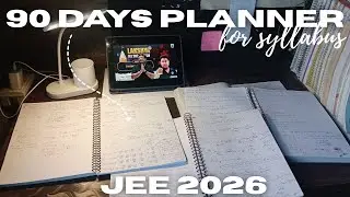 Trying to complete my jee syllabus in 90 days | 12th grader | JEE ASPIRANTS 2026