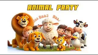 Animal Sounds Song for Kids 🐶🐱🦁 | Fun Learning Animals | Kids Rhymes I KIK A BOO TV