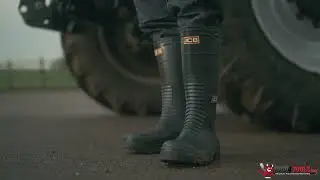 JCB Workwear HYDROMASTER Safety Wellington Work Boots (Sizes 7-12)