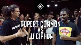 KOTD - Rap Battle - Rupert Common vs Lu Cipher | #GZ