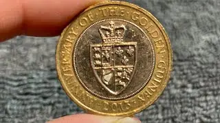 2013 United Kingdom £2 Coin: Golden Guinea Anniversary • Values, Info, Mintage, History, and More
