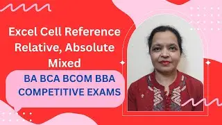 What is Cell Reference in Excel with Example?|  IGNOU TEE| CBSE| Computer Awareness For Exams