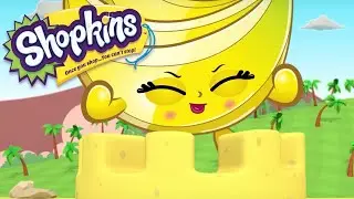 SHOPKINS Cartoon - KING OF THE SANDCASTLE | Cartoons For Children