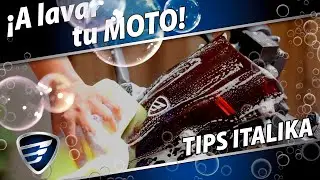 🚿🛁 C&oacute;mo LAVAR tu MOTOCICLETA ITALIKA 🛁🚿