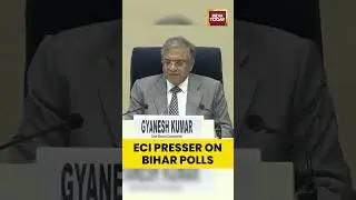 Election Commission of India's Press Conference to announce the Bihar Election | #shorts