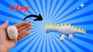 How to Make a Clay Dinosaur - Easy and Fun!