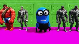 Long Slide Game With Cow Elephant Gorilla Hippopotamus Tiger - 3d Animal Game - Funny 3d Animals