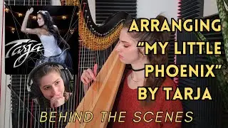 I Arranged a Symphonic Metal Song for Solo Harp // Bridget Jackson Harp