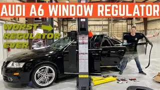 Я НЕ СПРАВИЛСЯ с заменой стеклоподъемника на моем Audi A6. *Он не подлежит ремонту!*