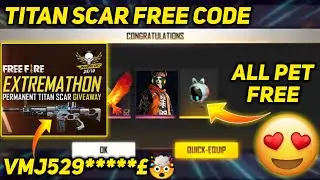 New Pet Event | Free Titan Scar Code | Redeem Code Expired Problem | Free Free New Halloween Scarf