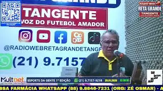 ESPORTE DA GENTE 1&ordm; EDI&Ccedil;&Atilde;O | APRESENTA&Ccedil;&Atilde;O ESTARDI ROM&Atilde;O | FACEBOOK/YOUTUBE