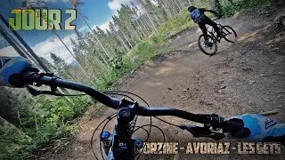 MORZINE AVORIAZ LES GETS // La journée de Jérome // JOUR 2 BIKEPARK VTT