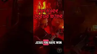 Jesus wins. Light em up #christianmusic #jesuswins #newmusic #songwriter #jesuslovesyou #jesusmusic
