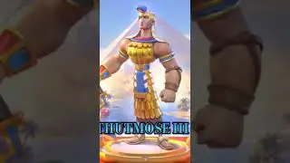 Pericles and Thutmose III Animations in battles Sub for more #shorts #riseofkingdoms #pericles #game