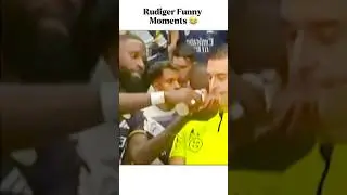 Rudiger Funny Moments 😂 #viralvideo #viral #fyp #football #shorts #subscribe #funny #rudiger #like