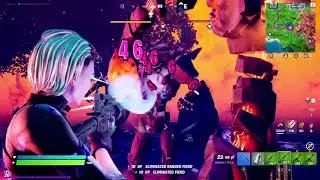 How to Defeat Waves of Cube Monsters in a Sideways Anomaly - Fortnite Season 8 Quest