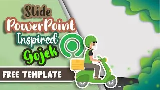 Free Gojek themes templates powerpoint