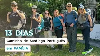 Caminho de Santiago Português em Família