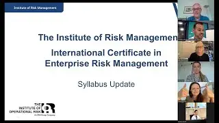 International Certificate in Enterprise Risk Management   Syllabus Update