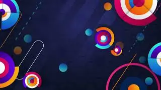 super colorful gradient abstract shapes animated background loop