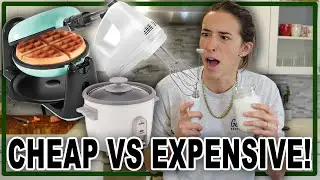 Expensive Vs. Cheap - Kitchen Edition!