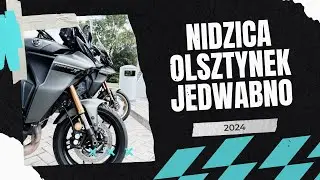 Motoweekend: Nidzica - Olsztynek - Jedwabno ( Mazury, Yamaha Tracer 9GT)