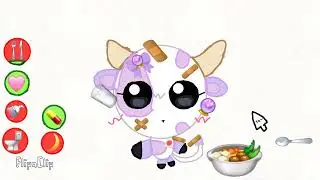 Mooiki taking talking cat game! (FlipaClip animation) 