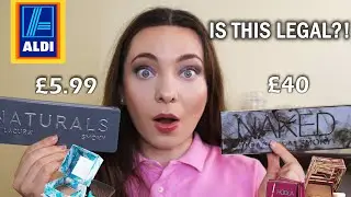 Testing Aldi Dupes VS High End Makeup - Is it worth the hype? | Vicky Bubbles