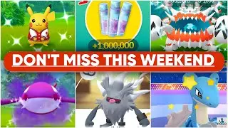 Don't Miss This Weekend in Pok&eacute;mon Go | Best Meta Relevant Spawns | 4x Dust | New Costume Pikachu