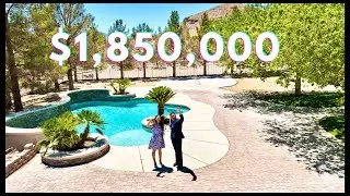 Preview of Las Vegas Luxury Home 2 Acres with Resort Style Backyard and Casita, $1,850,000