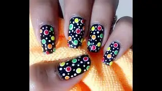 3 Easy Nail Art Designs For Beginners Using Dotting Tools | Toothpick Nail Art