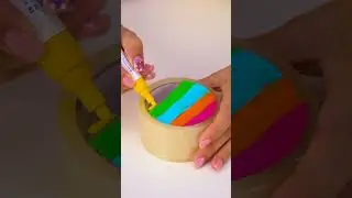 Mom is a genius! 💡🌈 DIY Rainbow Night Light from Tape